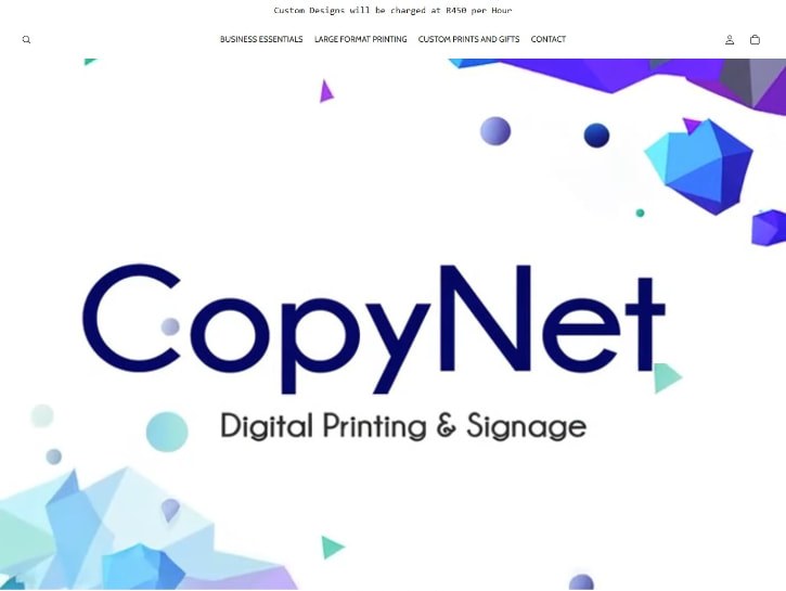 CopyNet website designed by ServiceFlow
