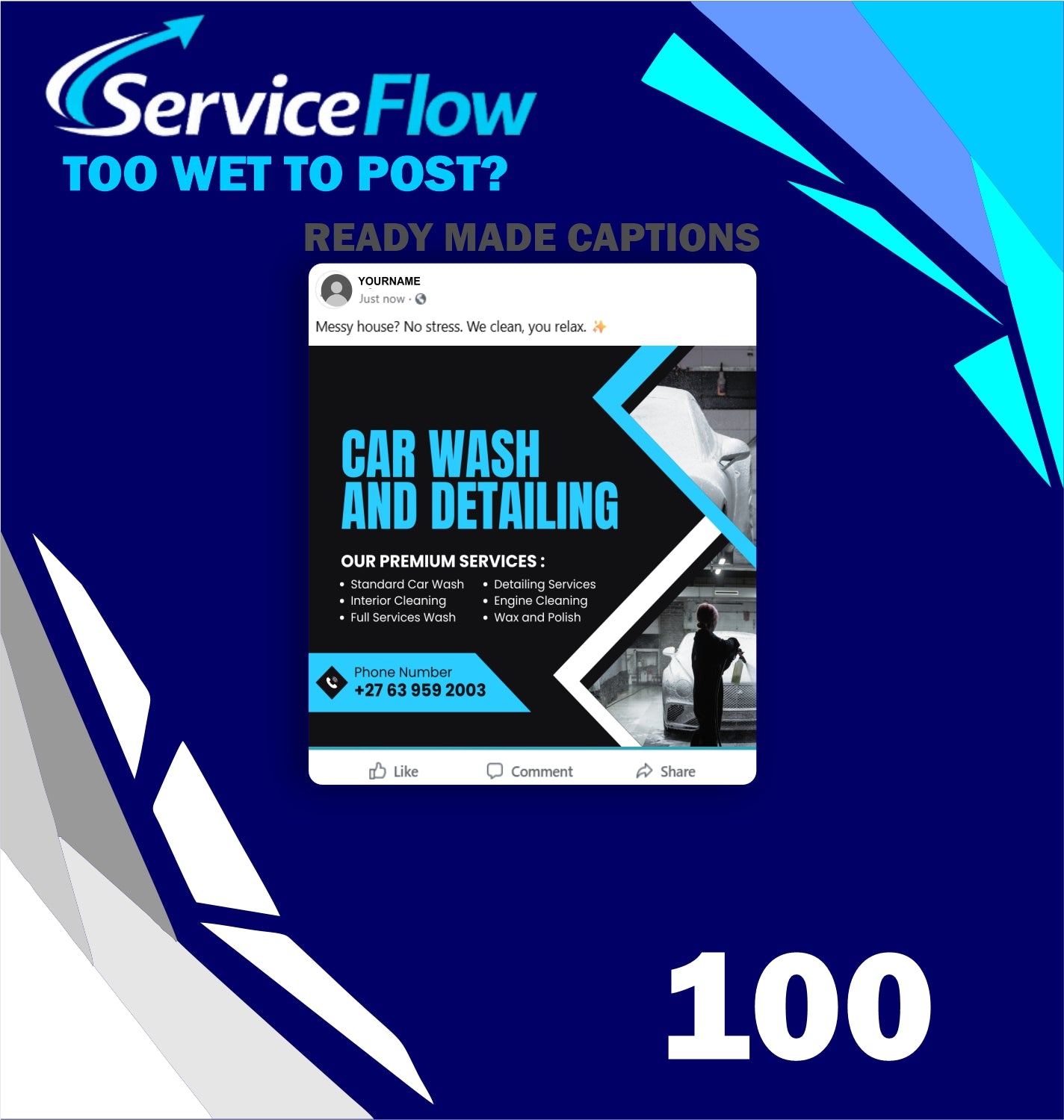 Meta captions for Car Wash