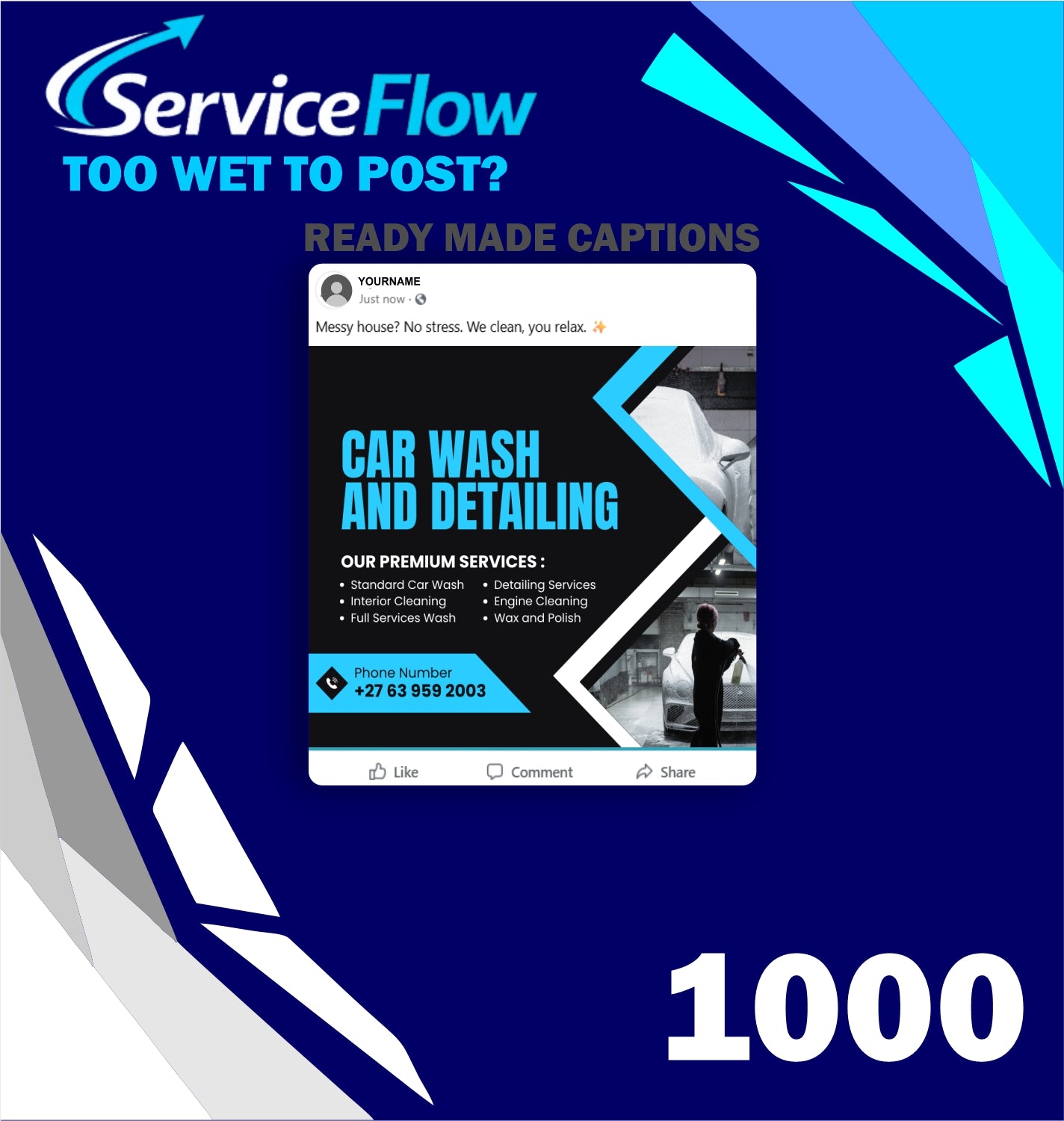 Meta captions for Car Wash